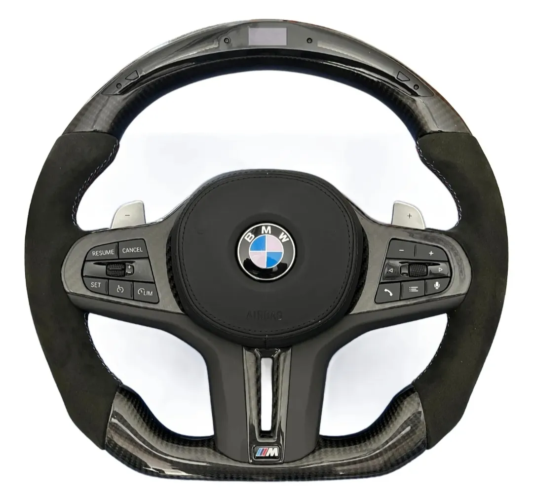 Volante BMW M Competition com Alcantara e emblema M